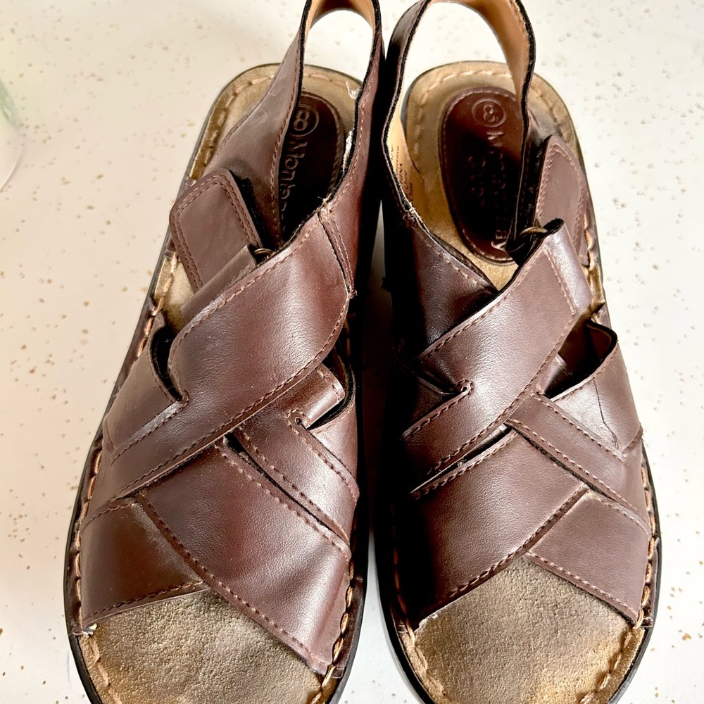 Brown Leather Women’s Sandals